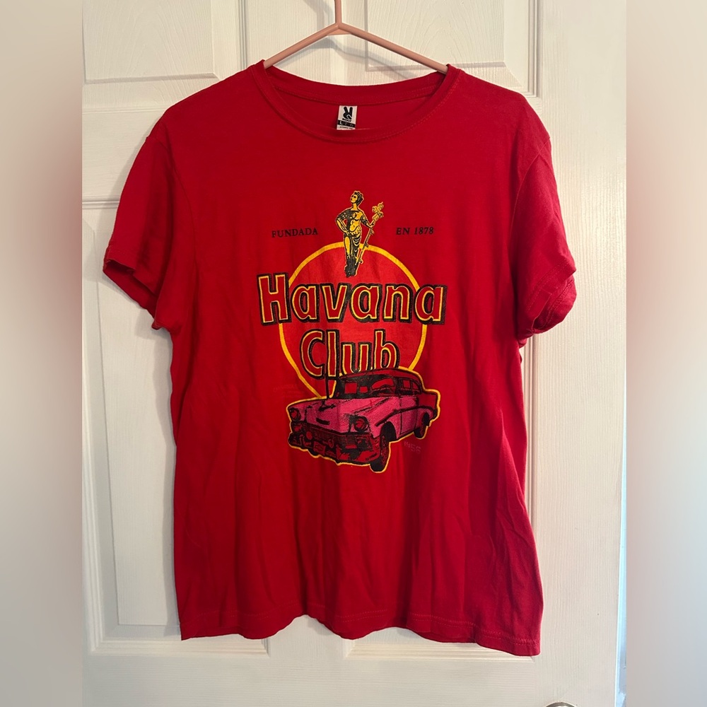 HAVANA CLUB CHEVROLET CAR TEE SHIRT Ptp 21